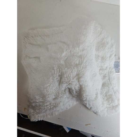 Manhattan Kids Baby Lovey Security Blanket White Lamb Sheep Brown Ears 13 Inches - Picture 4 of 6